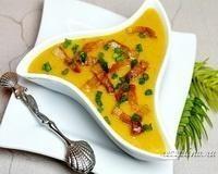 Суп-пюре с картошкой и брокколи (со шкварками) - рецепт с фото